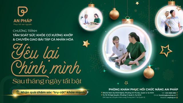 Chương trình Tầm soát sức khỏe cơ xương khớp & Chuyển giao bài tập cá nhân hóa